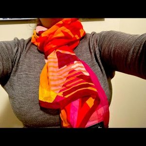 NWT Satya Paul Silk Designer Scarf